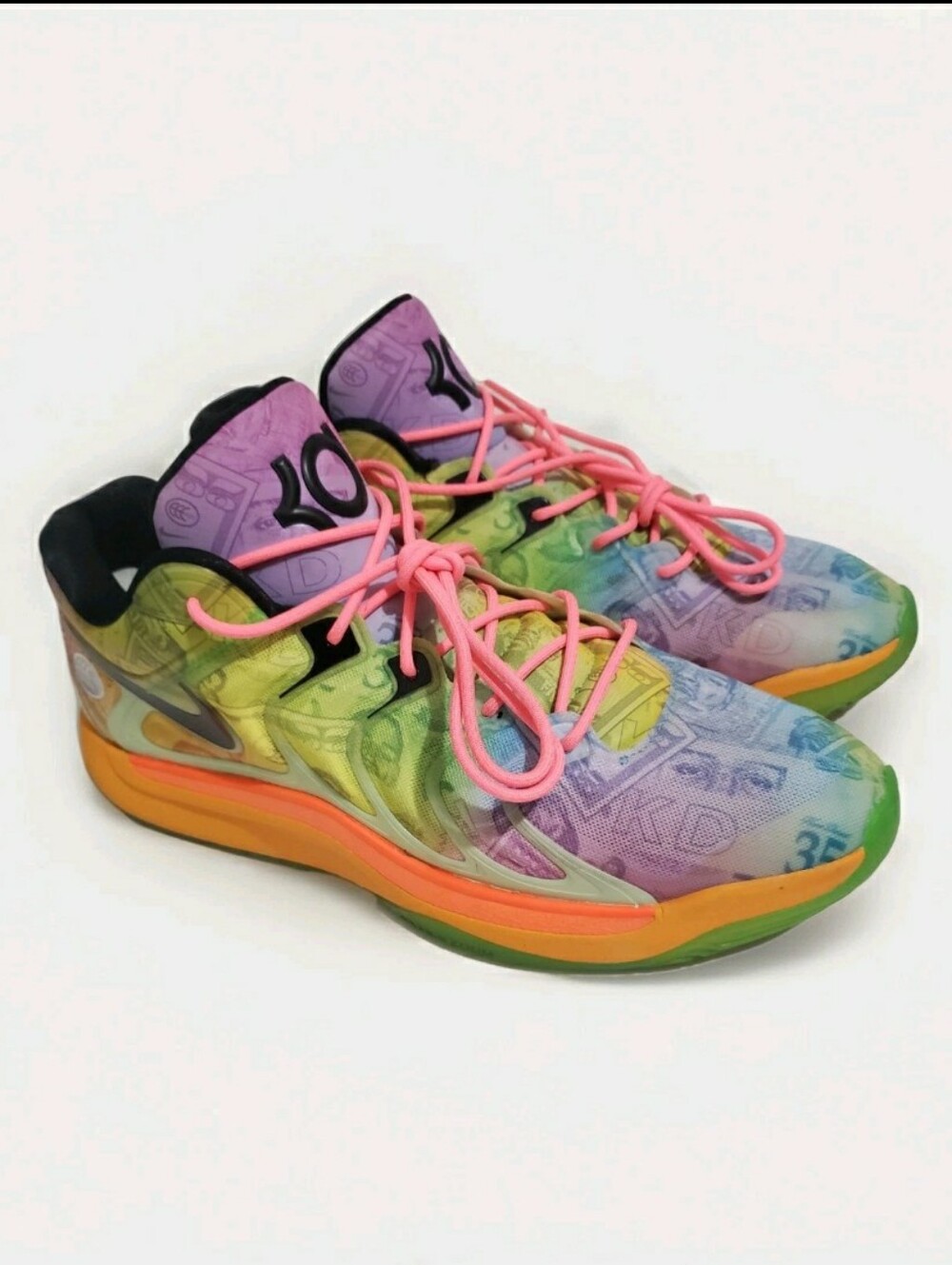 Nike KD 17 Easy Money All Star Mens Size 13 Basketball Shoes HF1811-700 KD17 LN.